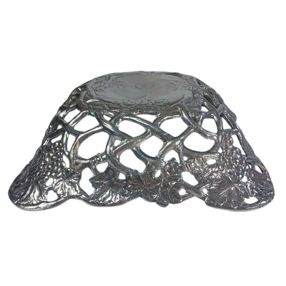 Arthur Court 1996 Large Reticulated Grapevine Bread Fruit Centerpiece Basket Vtg - Picture 4 of 9